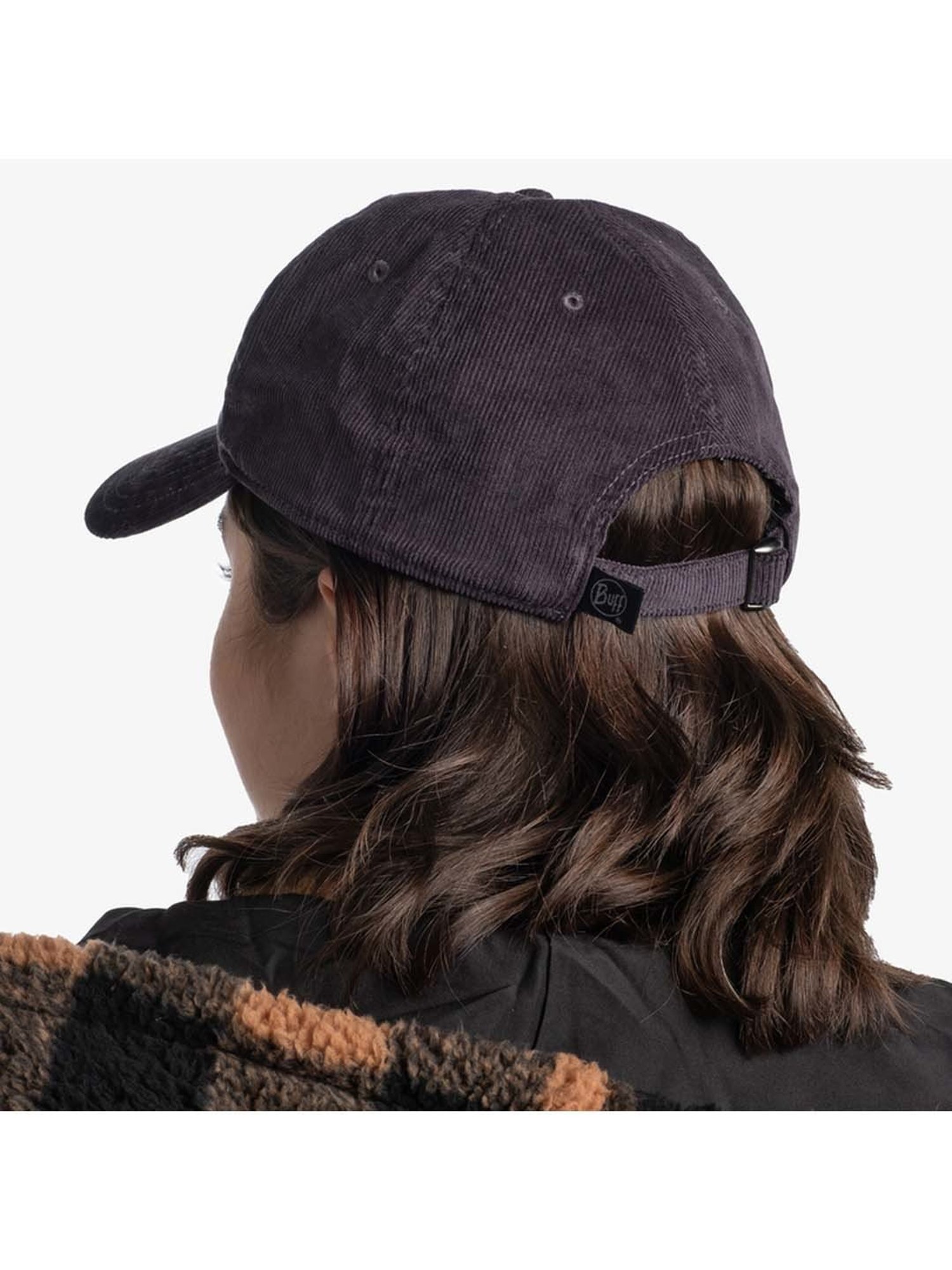 BUFF Black Striped Baseball Cap