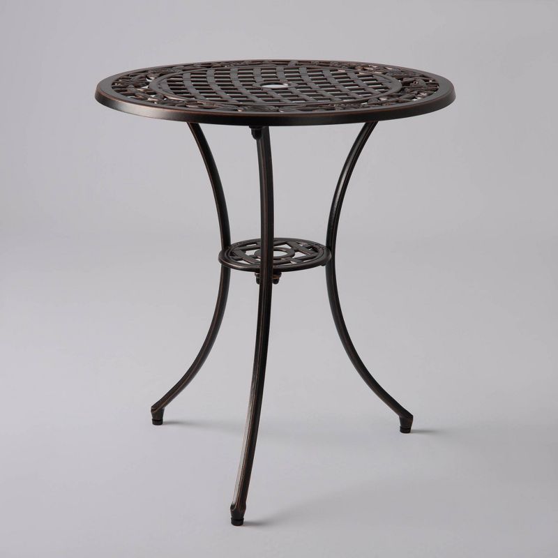 Scarlet 3pc Aluminum Bistro Set - Balkene Home