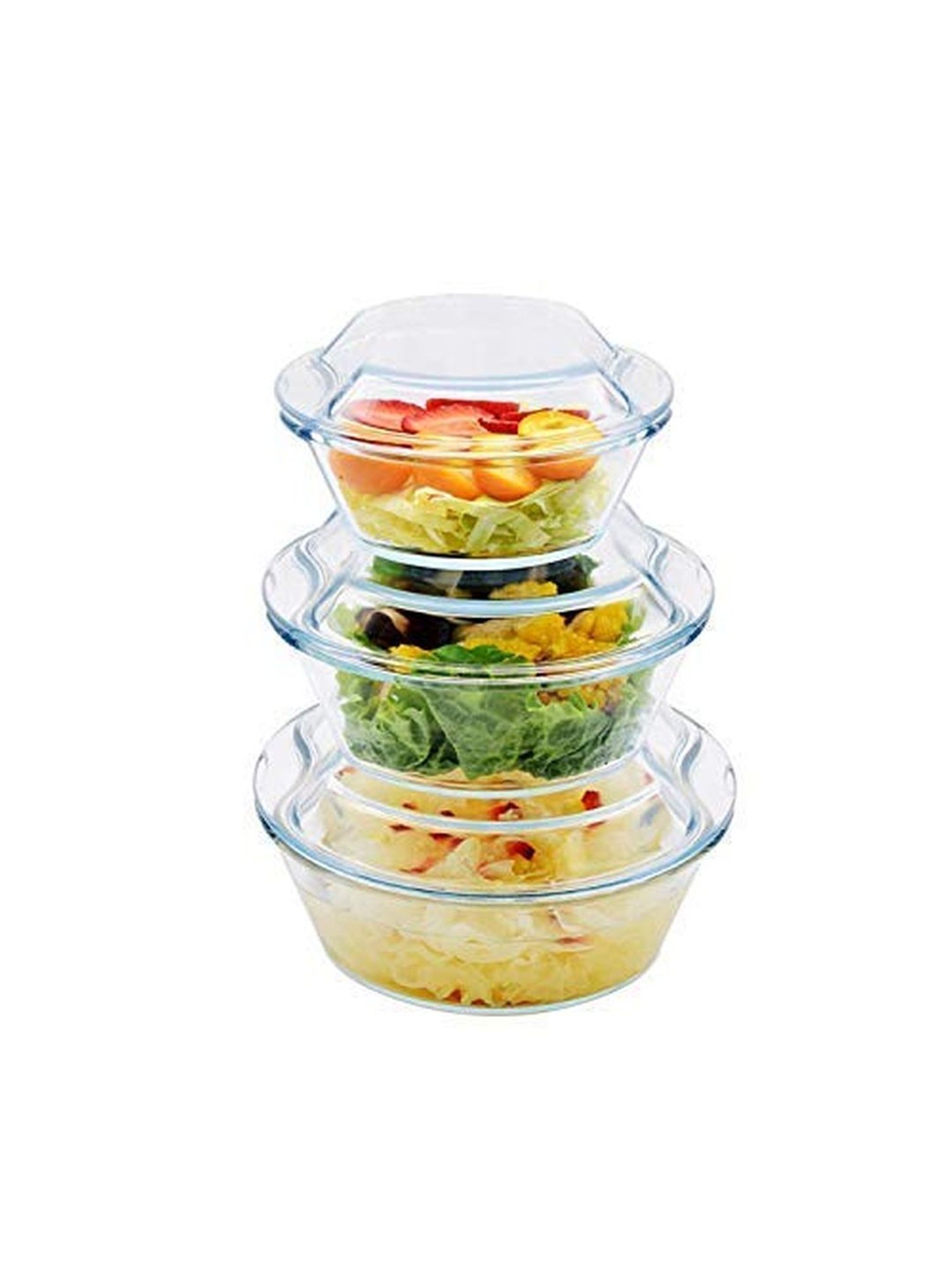 Nirlon Gas Compatible Aluminium Casserole with Bakelite Handle - 2.6 L