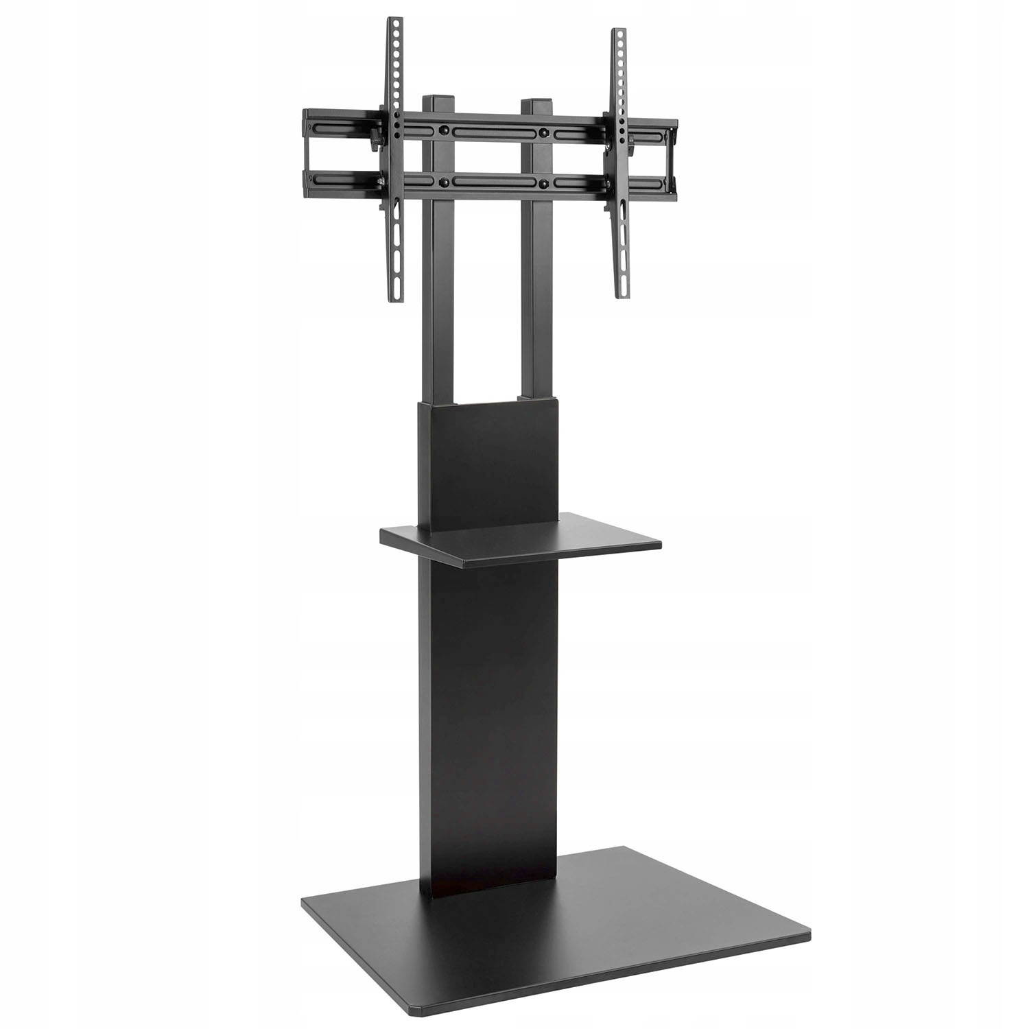 TygerClaw TV Floor Stand with Equipment Shelf