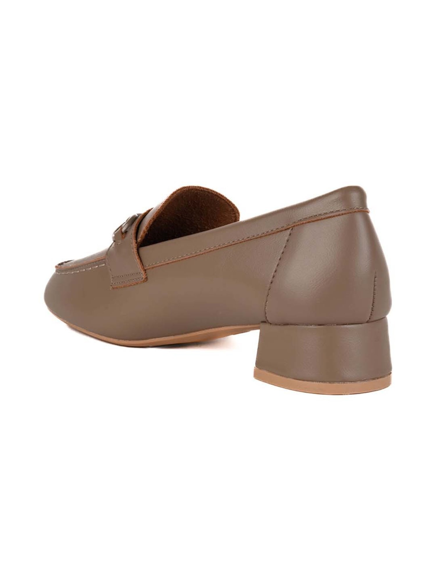 Ronnie Grey Women's Khaki Casual Loafers