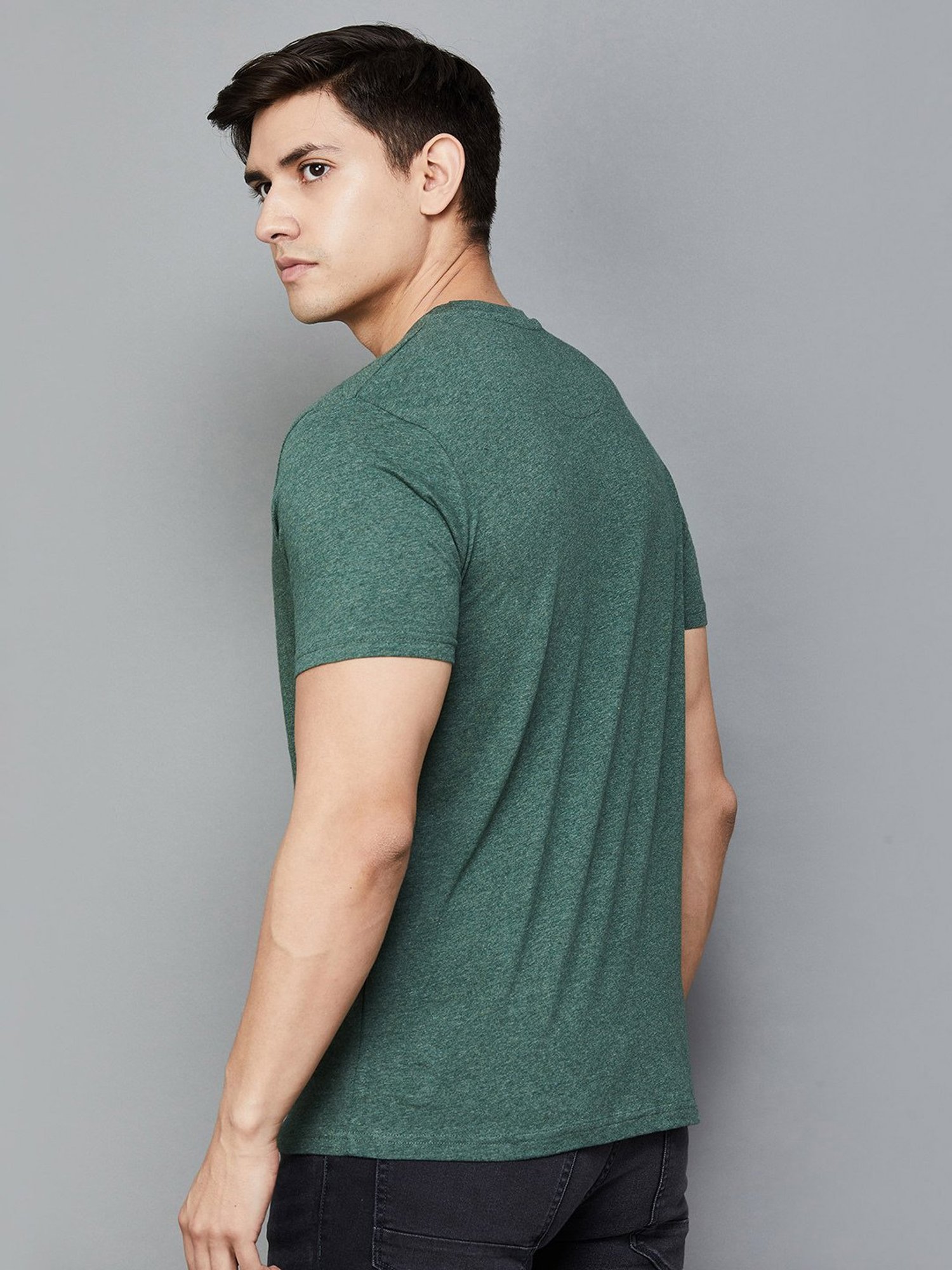 BOSSINI Olive Regular Fit T-Shirt