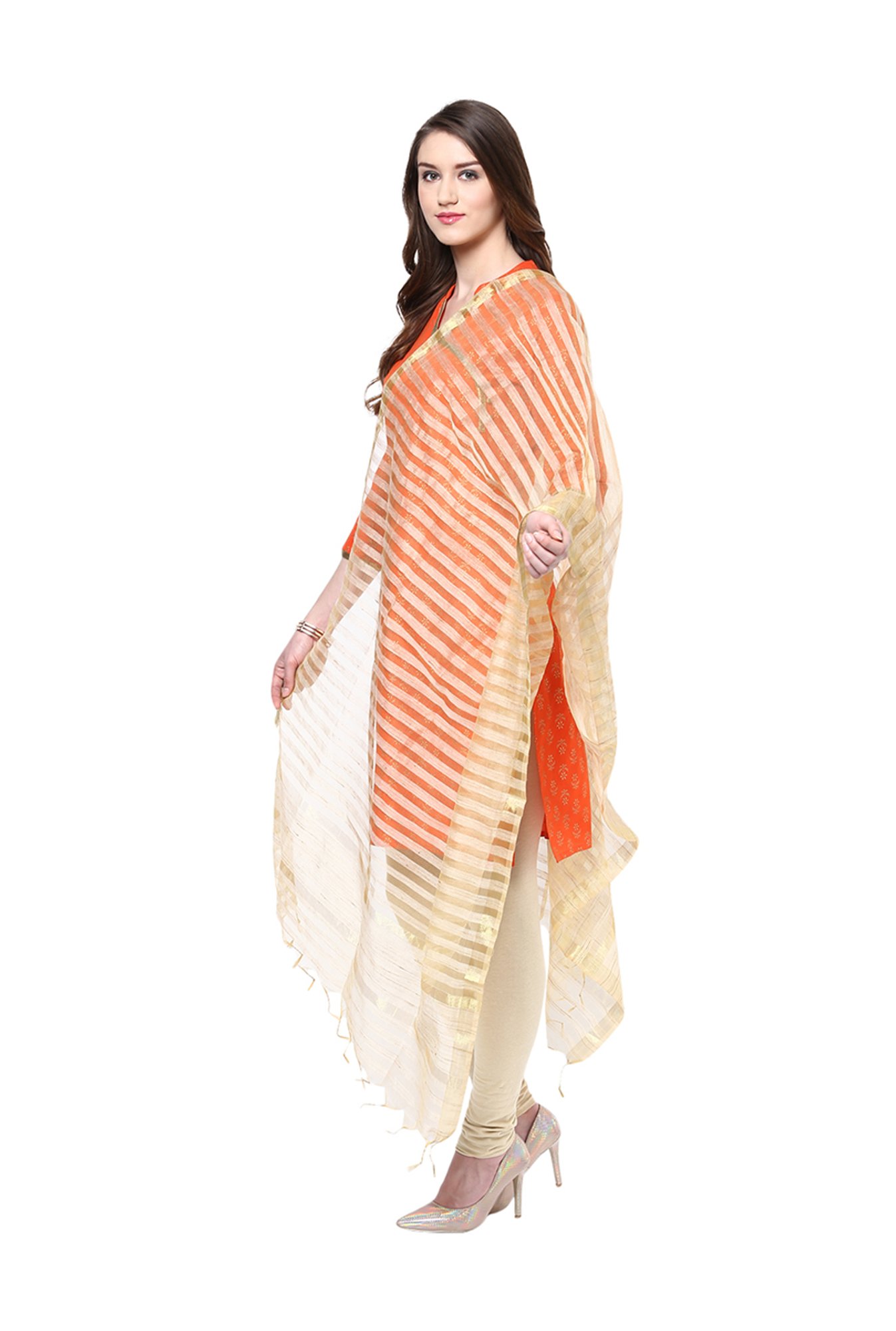 Dupatta Bazaar Beige Dupatta