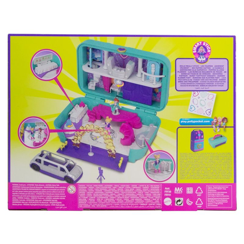Polly Pocket Hidden Places Dance Par-taay! Case Playset