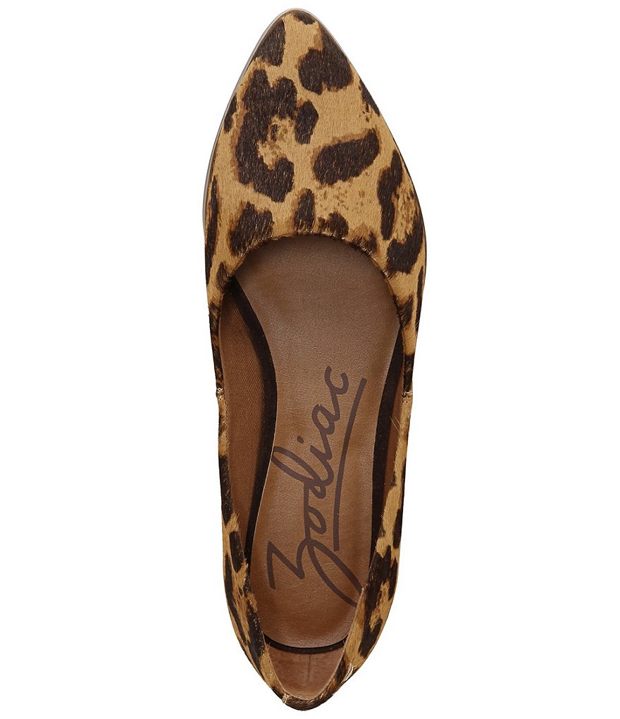 Jack Rogers Blair Pointed Toe Bow Leather Flats