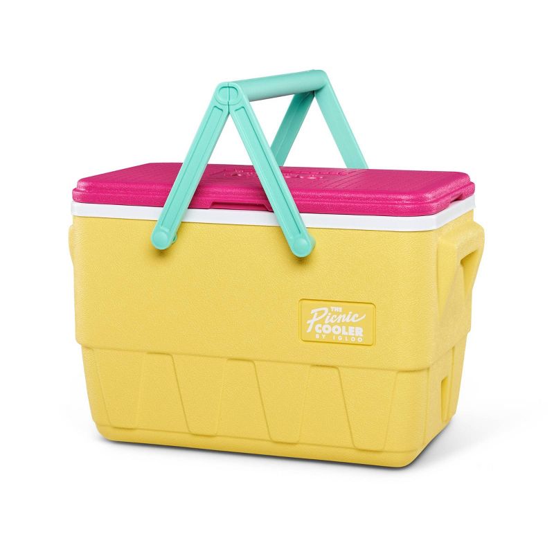 Igloo Picnic Basket Retro 25qt Cooler - Sunshine Yellow