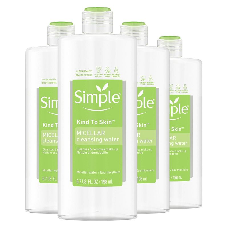 Simple Micellar Cleansing Water - 4pk/6.7 fl oz each