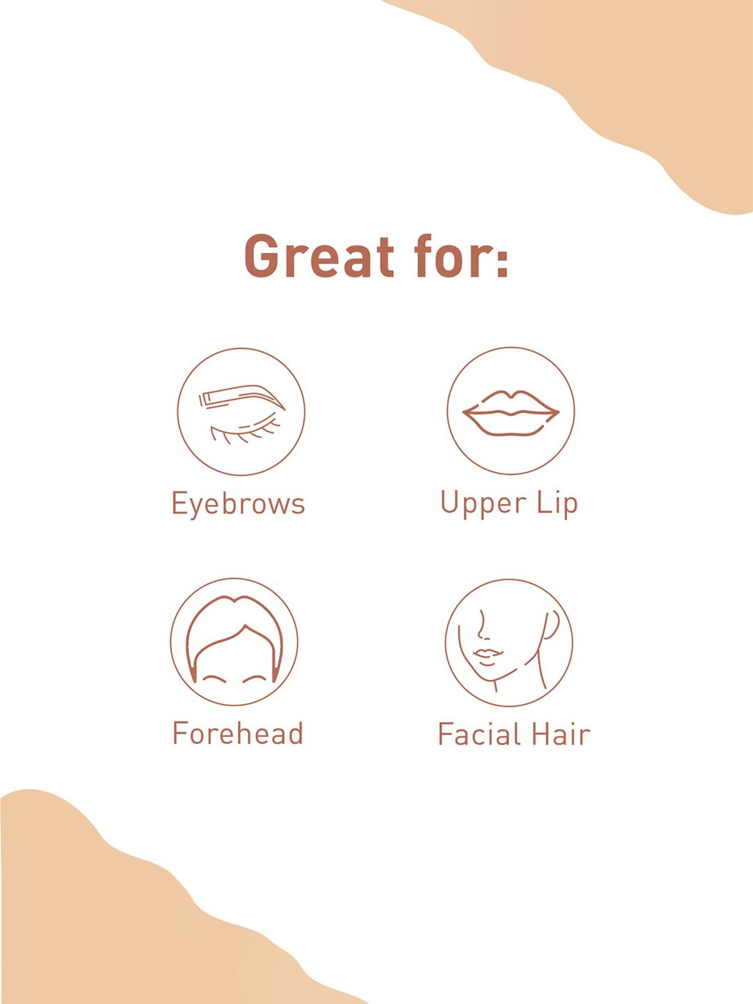 Sirona Portable Eyebrow & Face Razor - Pack of 2