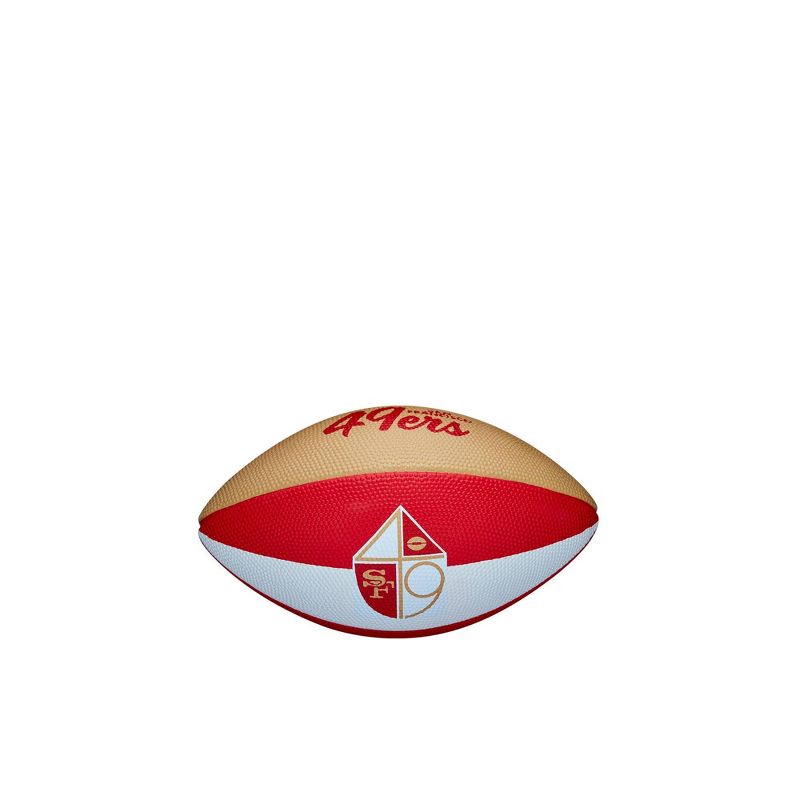 NFL San Francisco 49ers Mini Retro Football