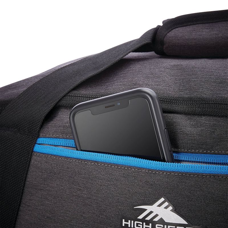 High Sierra 50L Packable Duffel Bag - Gray/Indigo