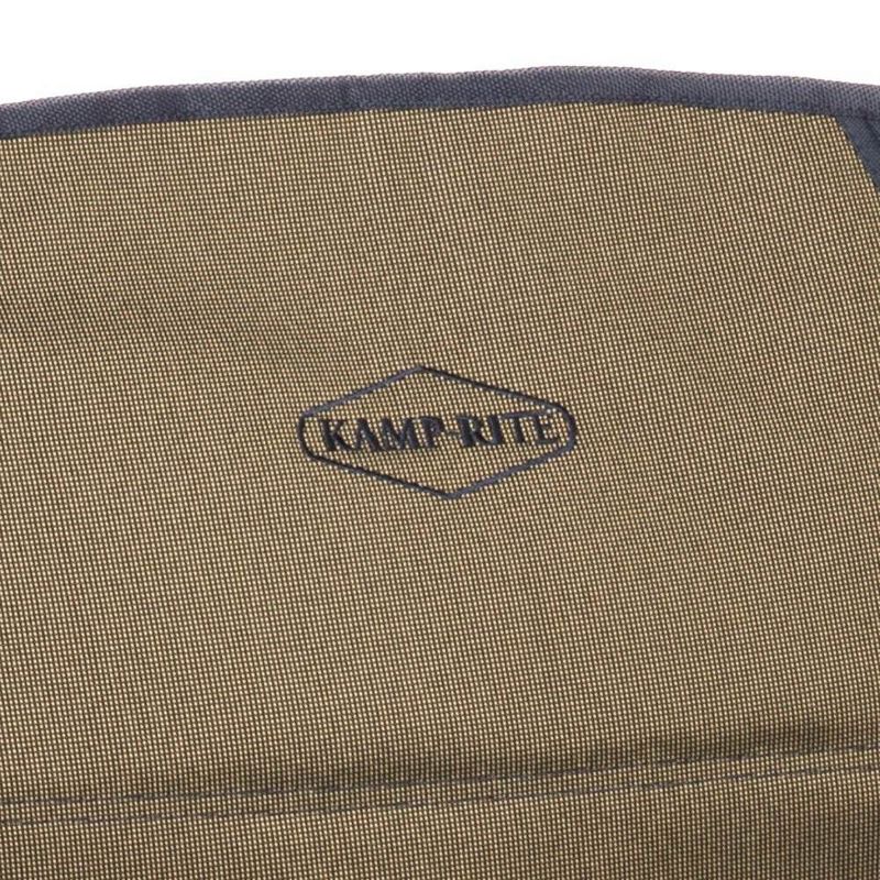 Kamp-Rite CC105 Outdoor Tailgating Camp Durable Folding Director's Chair with Side Table, Cup Holder, and Padded Seat