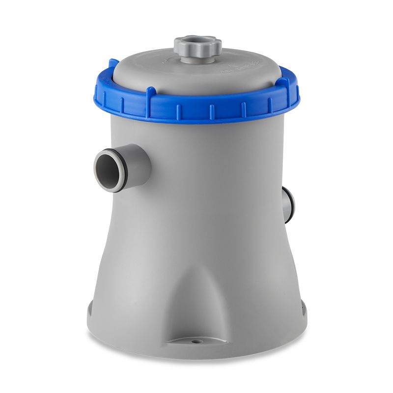 Solar Sun Rings Twister Power Steering Component for Automatic Robotic Suction Pool Cleaner Hoses with 30 Degree Angle Adaptor, Blue