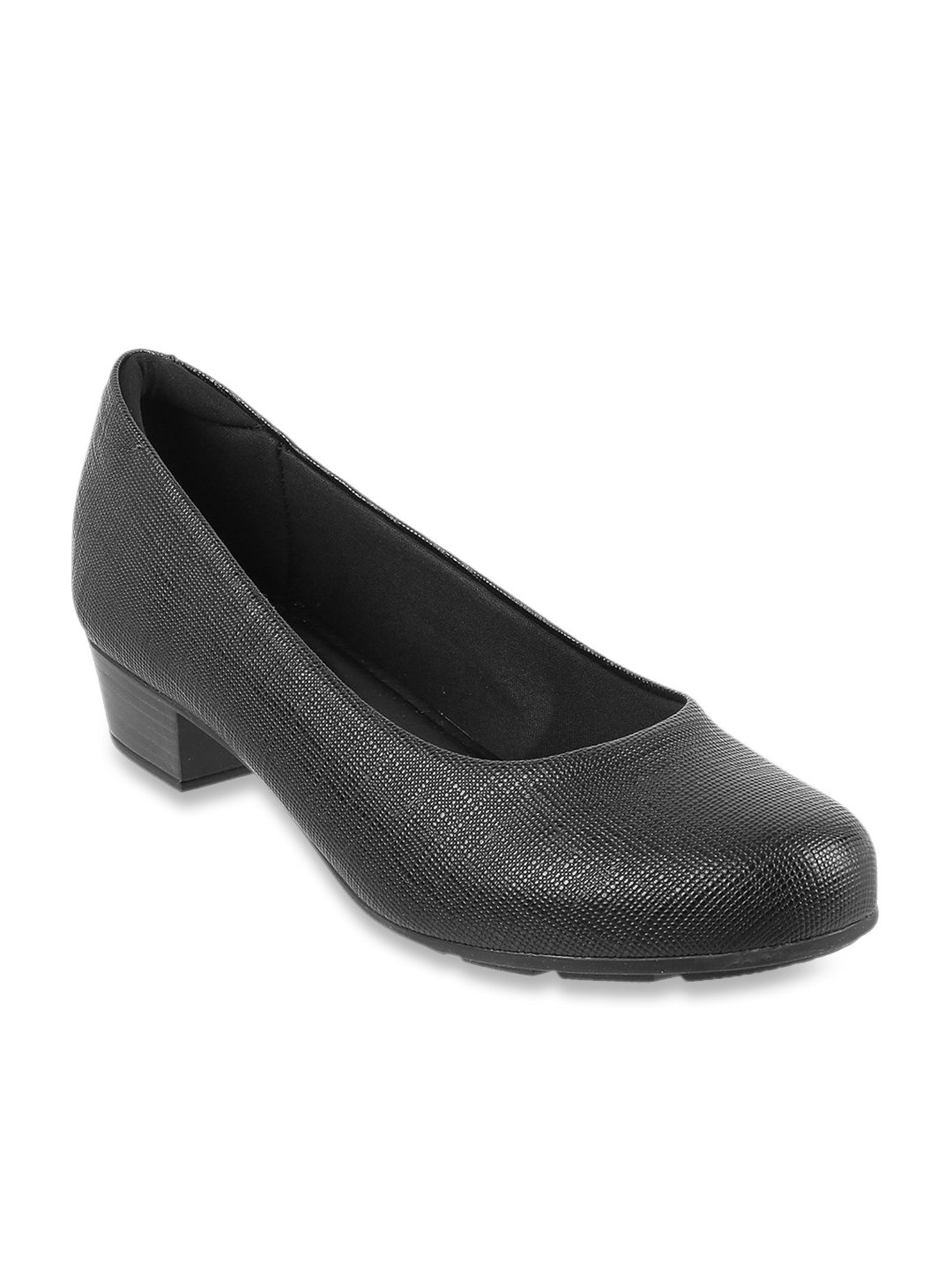 Da Vinchi by Metro Women's Black Casual Pumps