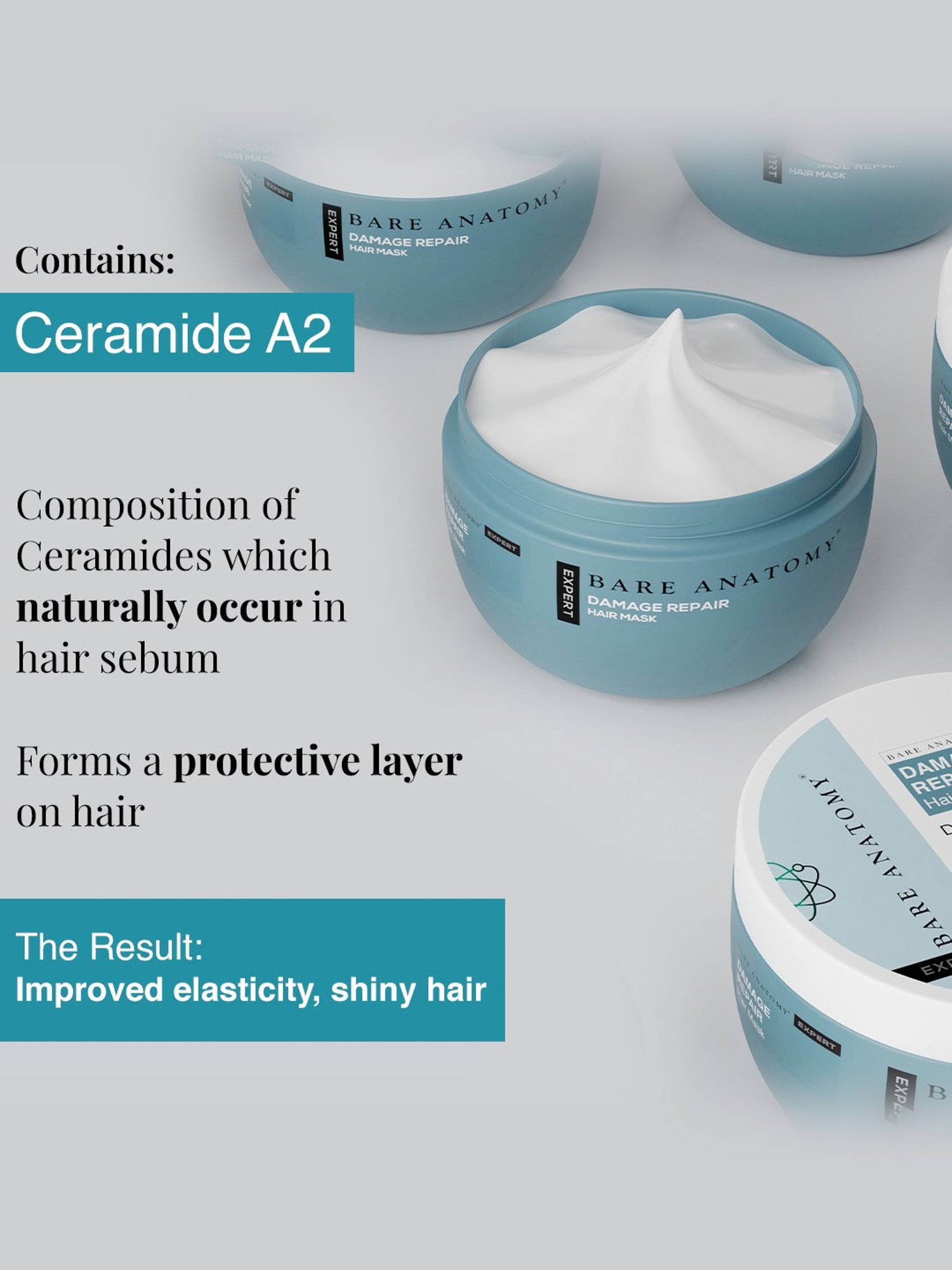 Bare Anatomy Expert Damage Repair Hair Mask - 250 gm