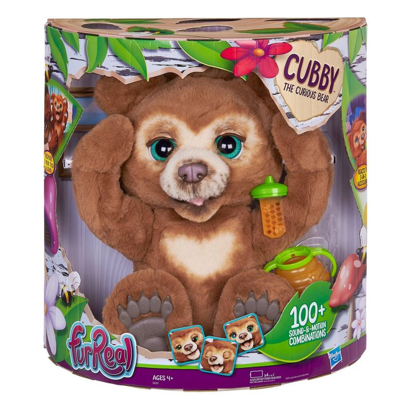 furReal Cubby - The Curious Bear Interactive Plush Toy