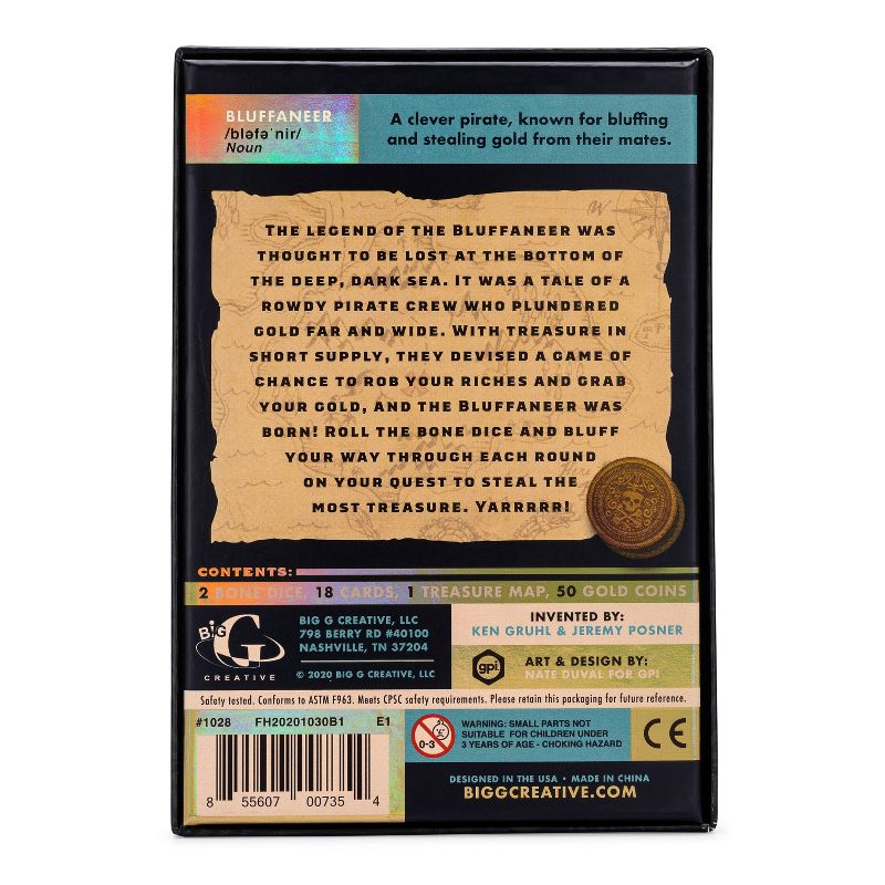 Bluffaneer Dice Game