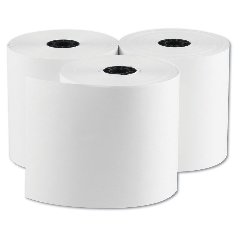 NATIONAL CHECKING CO. RegistRolls Point-of-Sale Rolls 3" x 165' White 1300SP