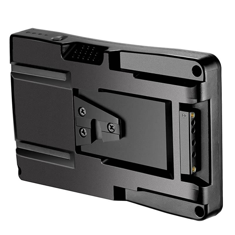 NPF Battery to VMount Battery Converter Adapter for LED Light Field Monitor 5D2 Rigs Alternative Battery Option for Sony VMount Gear Fits for 2Pack Sony NPF970 NPF770NPF570 Battery