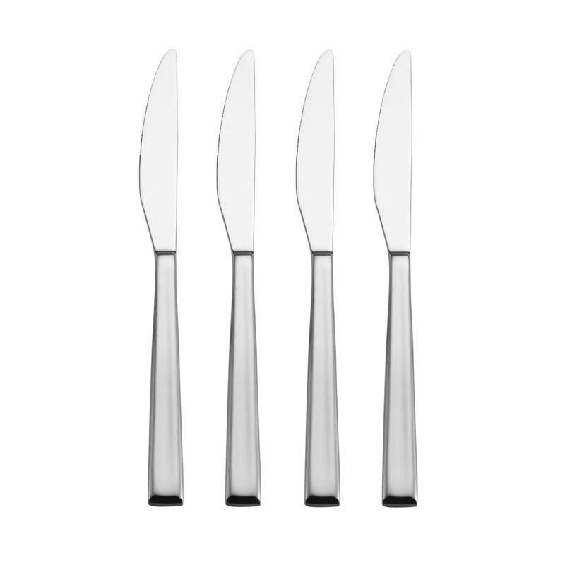 Towle 20pc Stainless Steel Forged Satin Dream Silverware Set
