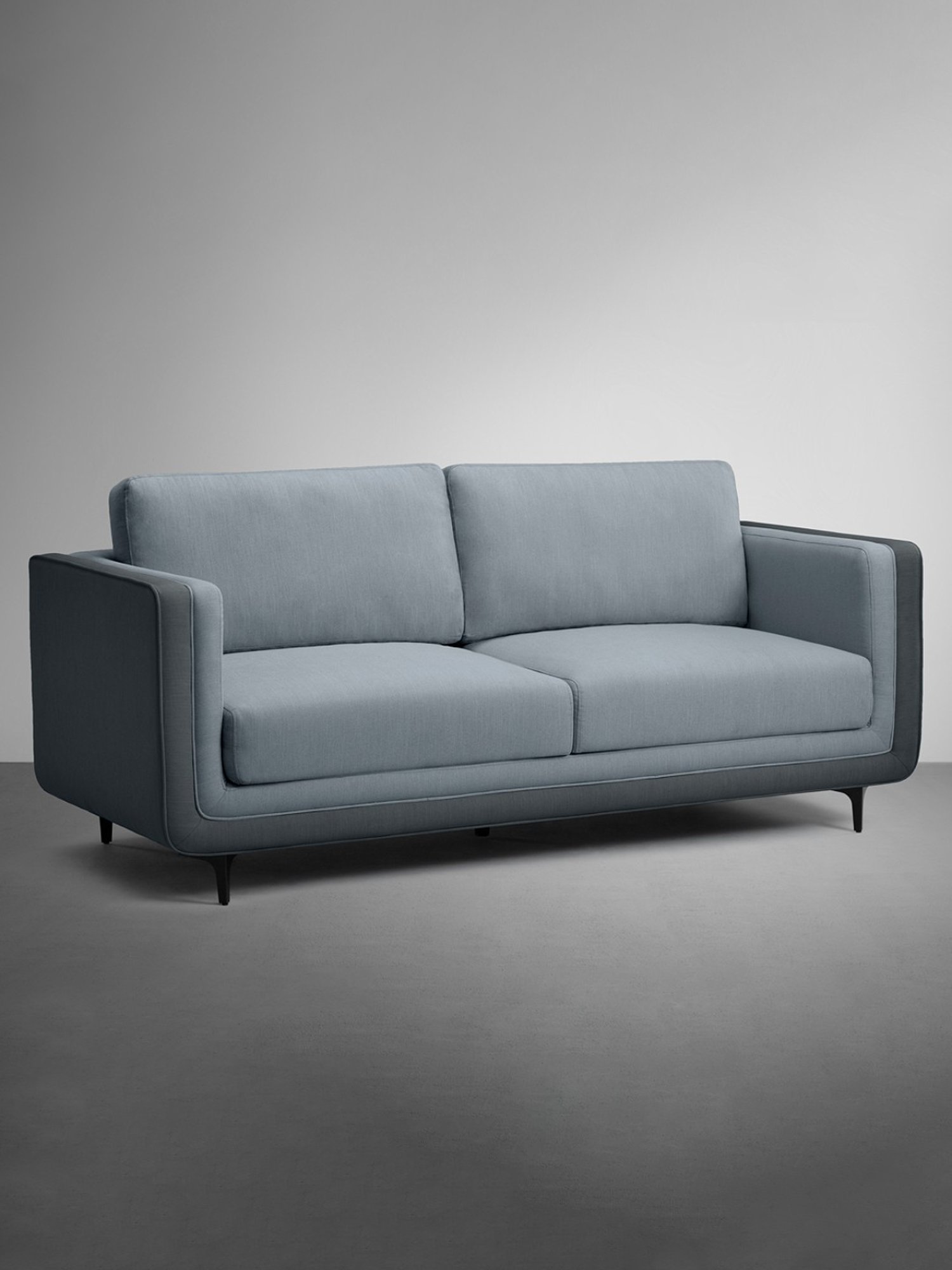 Sleepyhead Mojo Cheeky Grey Fabric 3 Seater Sofa