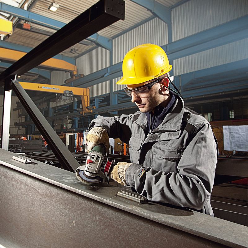 Metabo WE15-150 Quick 13.5 Amp 6 in. Angle Grinder with TC Electronics and Lock-On Sliding Switch