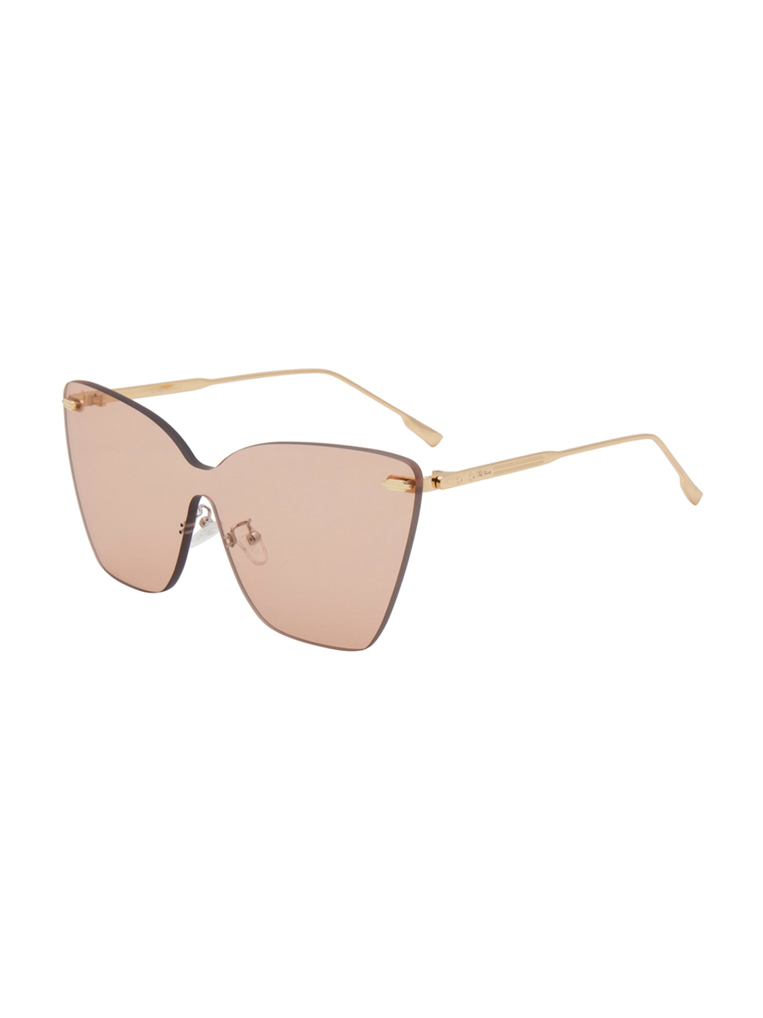 Ted Smith Pink Cat Eye UV Protection Sunglasses for Women