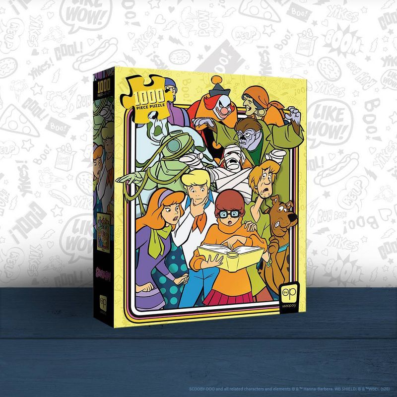 USAopoly Scooby Doo: Those Meddling Kids Jigsaw Puzzle - 1000pc