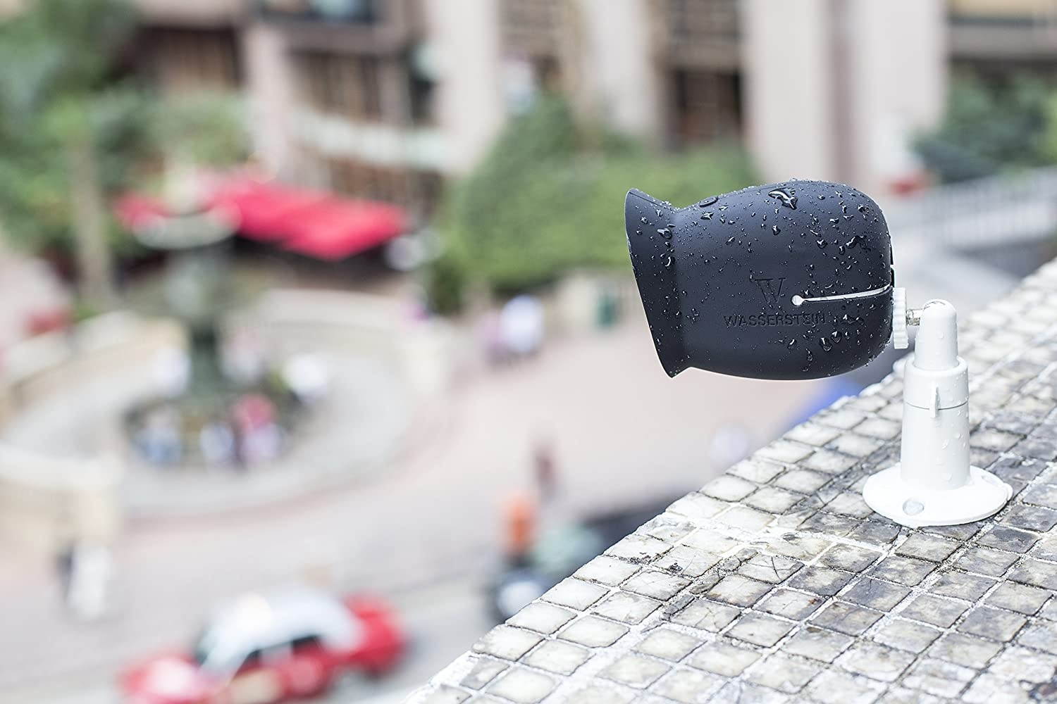 Security Metal Wall Mount - Adjustable Indoor/Outdoor Mount Compatible with Arlo, Arlo Pro, Arlo Pro 2 and Other Compatible Models &mdash; by Wasserstein (3 Pack, White)