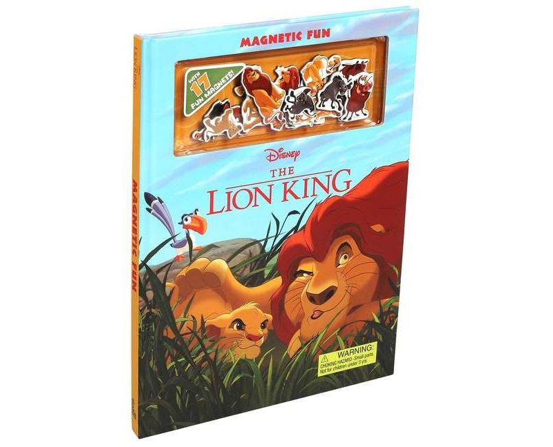 Disney the Lion King Magnetic Fun - (Magnetic Hardcover) - by Maggie Fischer