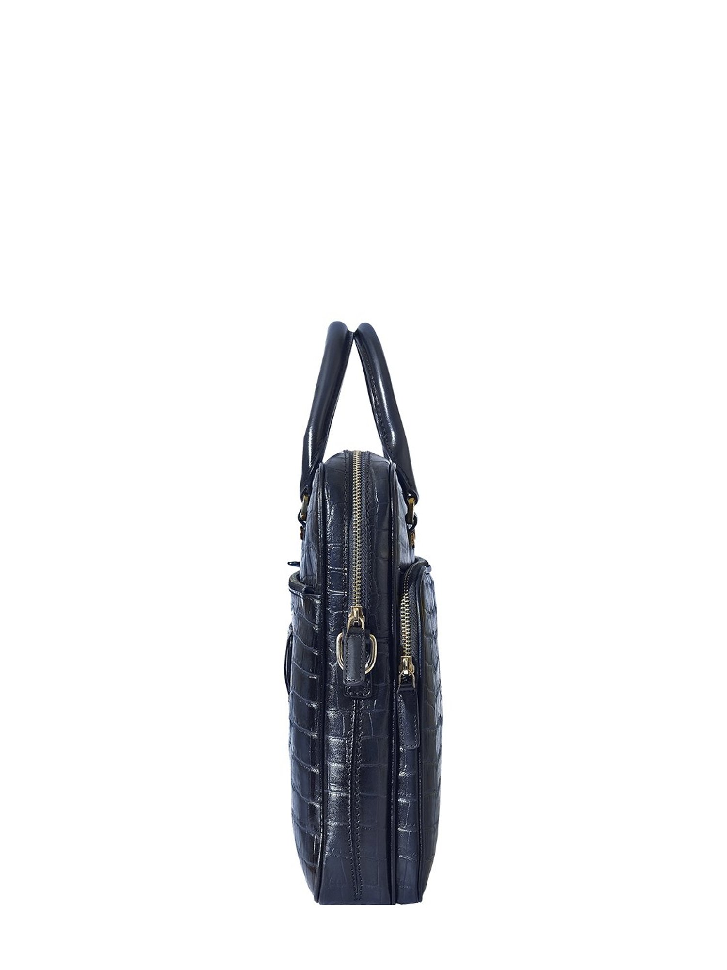 Eske Navy Blue Animal Effect Large Messenger Bag
