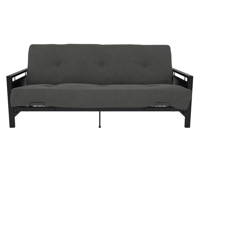 Henley Metal Arm Futon Frame Black Metal - Dorel Home Products
