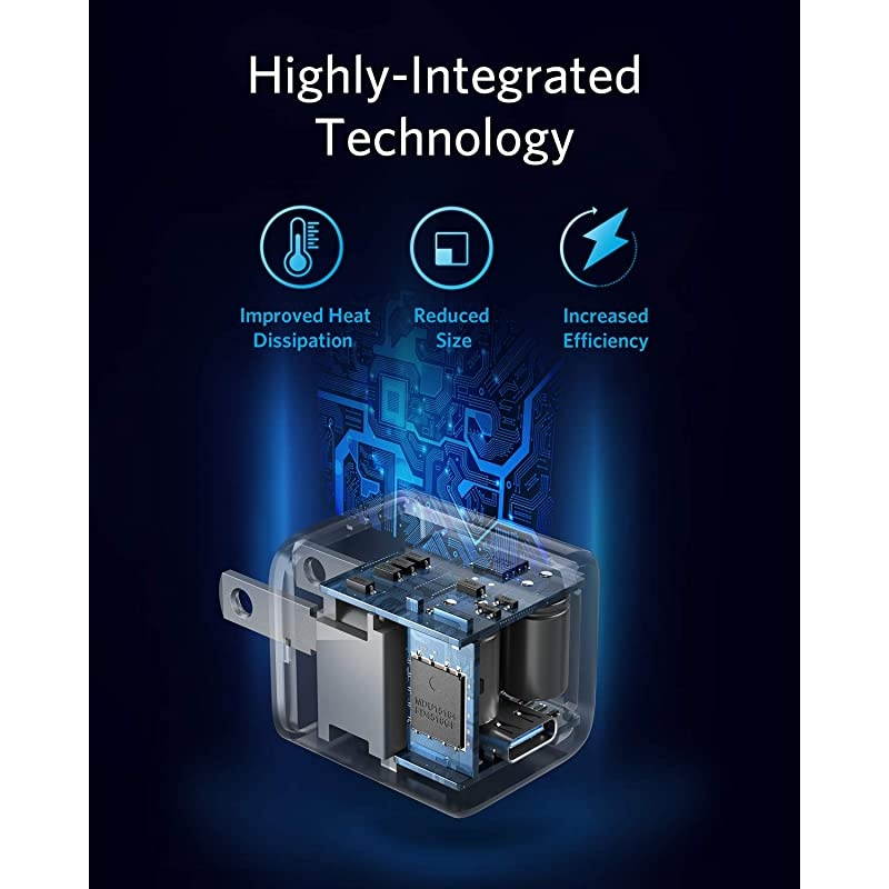 USB C Charger  18W PIQ 30 Compact Fast Charger Adapter PowerPort III Nano USB C Wall Charger for iPhone 1111 Pro11 Pro MaxXRXSX Galaxy S10S9Pixel 32 iPad ProNintendo Switch and More