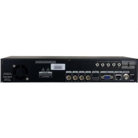 Eyemax 4CH 1080P HD-SDI CCTV basic DVR Package (black color camera, 4TB HDD)