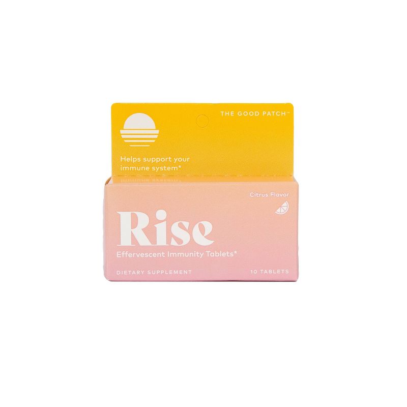 The Good Patch by La Mend Rise Effervescent Immunity Tablets - Citrus - 10ct