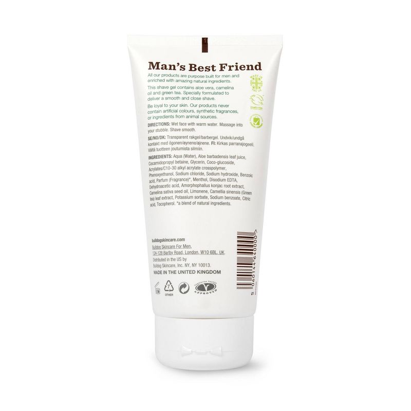 Bulldog Shave Gel Original - 5.9oz