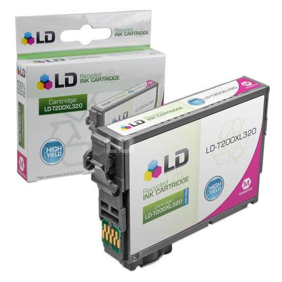LD&copy; Compatible Epson T200XL / T200 Set of 6 HY Ink Cartridges: 2 T200XL220 Cyan, 2 T200XL320 Magenta & 2 T200XL420 Yellow for XP-200, XP300, XP-310, XP-400, XP-410 & WF-2520, WF-2530, WF-2540