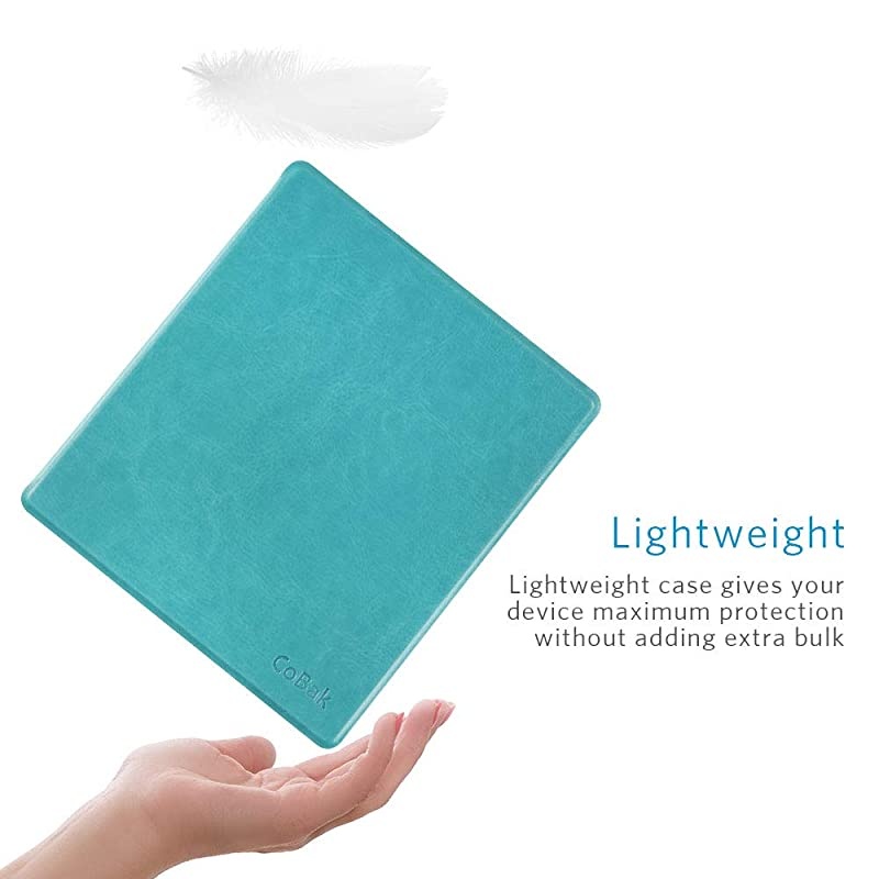 Kindle Oasis Case Premium PU Leather Smart Cover with Auto Sleep Wake Feature for Kindle Oasis 9th 10th Generation Slim Fit Sky Blue