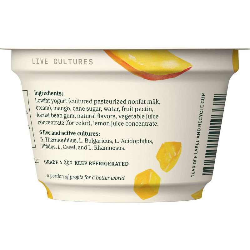 Chobani Mango on the Bottom Low Fat Greek Yogurt -  5.3oz