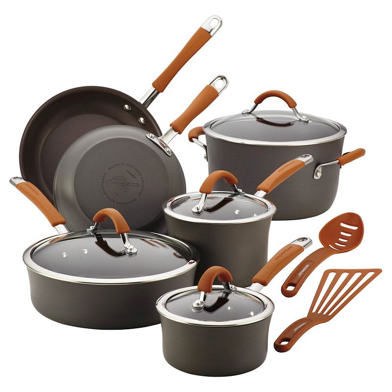 Rachael Ray Nonstick 12Pc Cookware Set