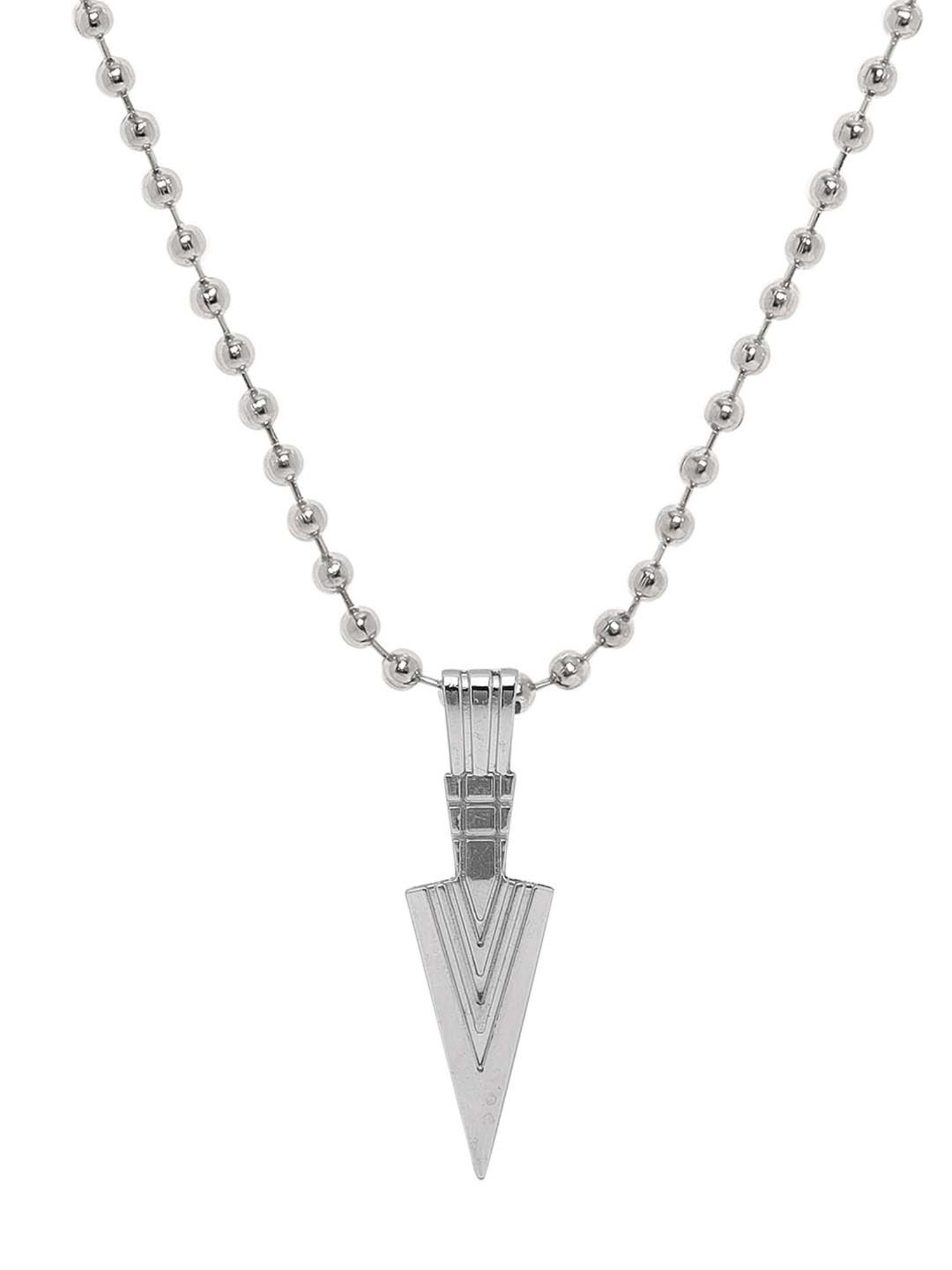 Bold By Priyaasi Striking Elegance in Men's Chain Design with Arrow Pendant