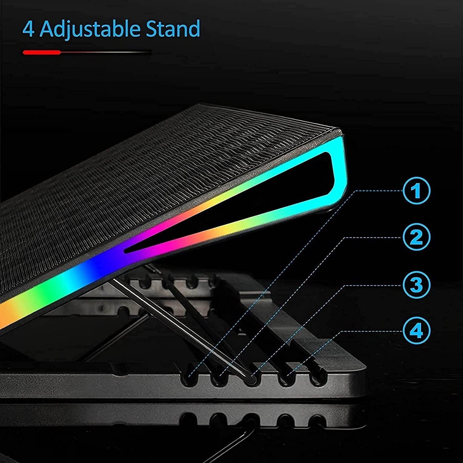 Computer Cooler USB Cooling Fan Laptop Notebook Cinema Cooler USB External Heat Sink Computer Bracket High Speed Mute Cool Pad (Color : NO.3)