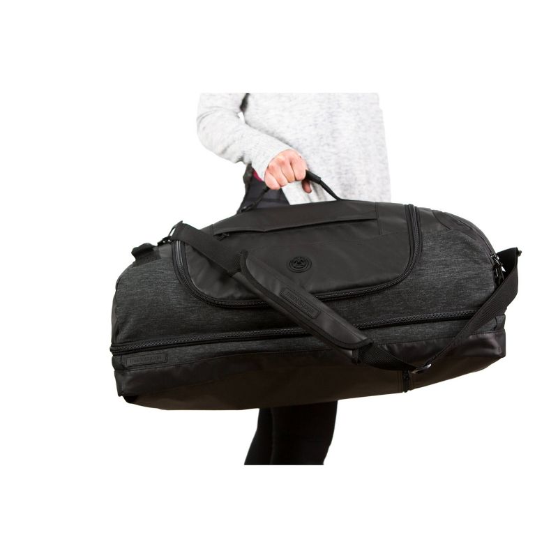 Mantisyoga Retreat Duffel Pack Exercise Bag - Black