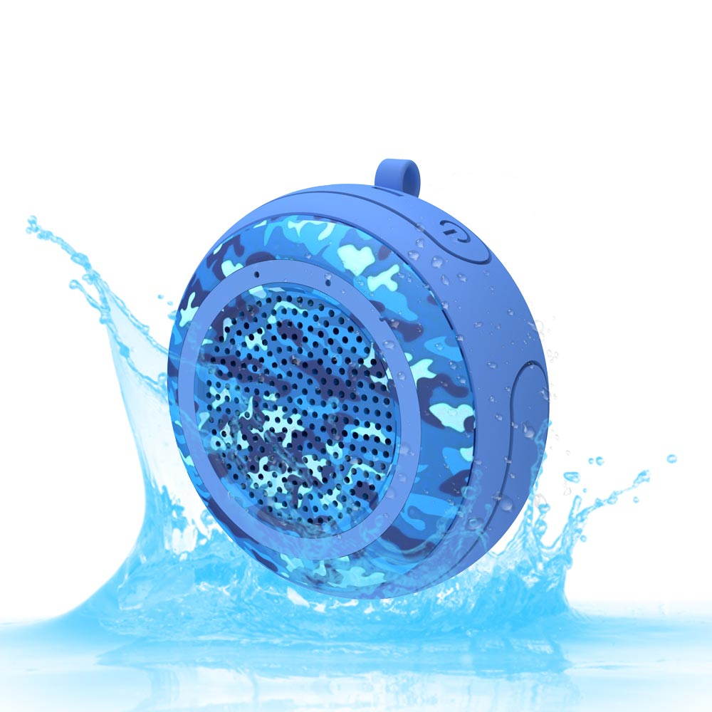 Cyboris Bluetooth Speakers,Portable Wireless IPX7 Waterproof Floating Bluetooth Speaker with TWS Function, Deep Bass, Stereo Pairing,Durable for Swimming Pool,Beach,Shower,Travel