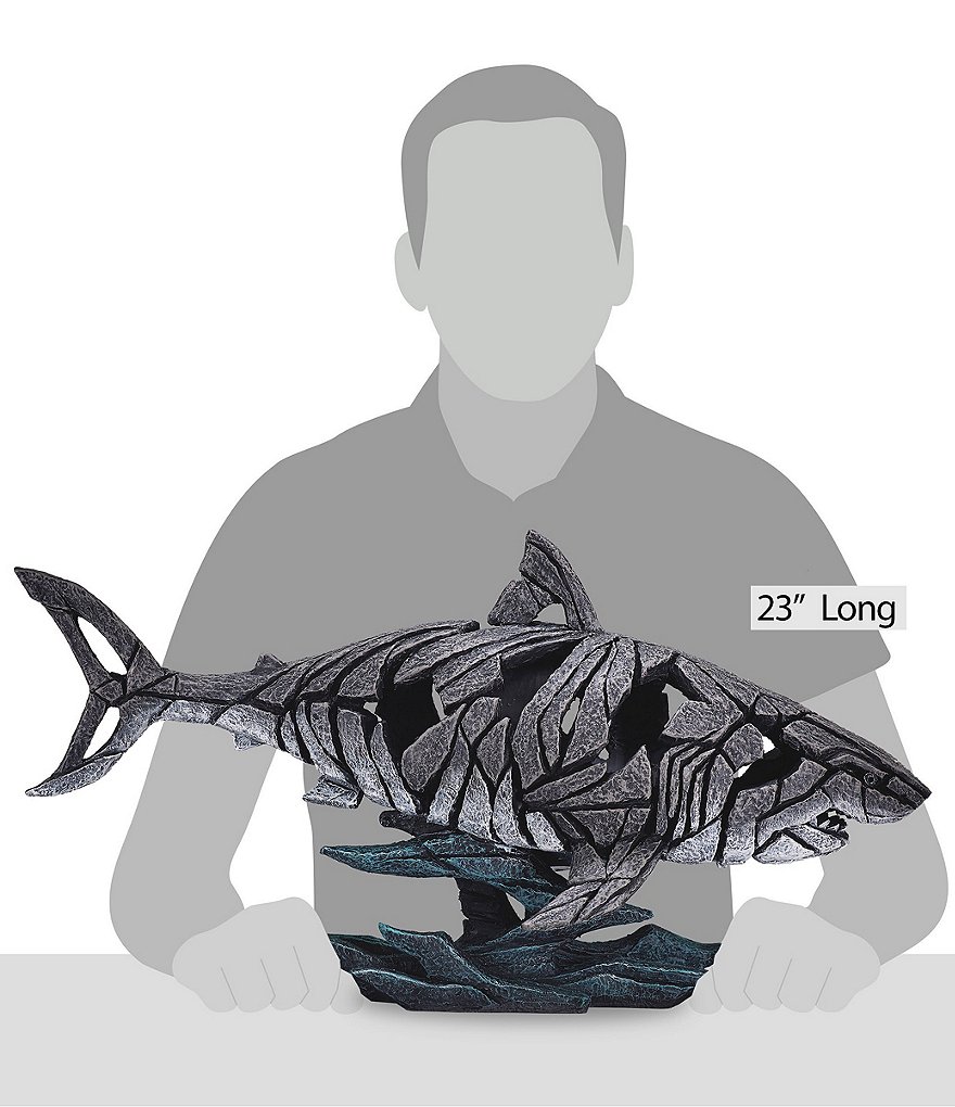 Edge Sculpture by Enesco Shark Figure