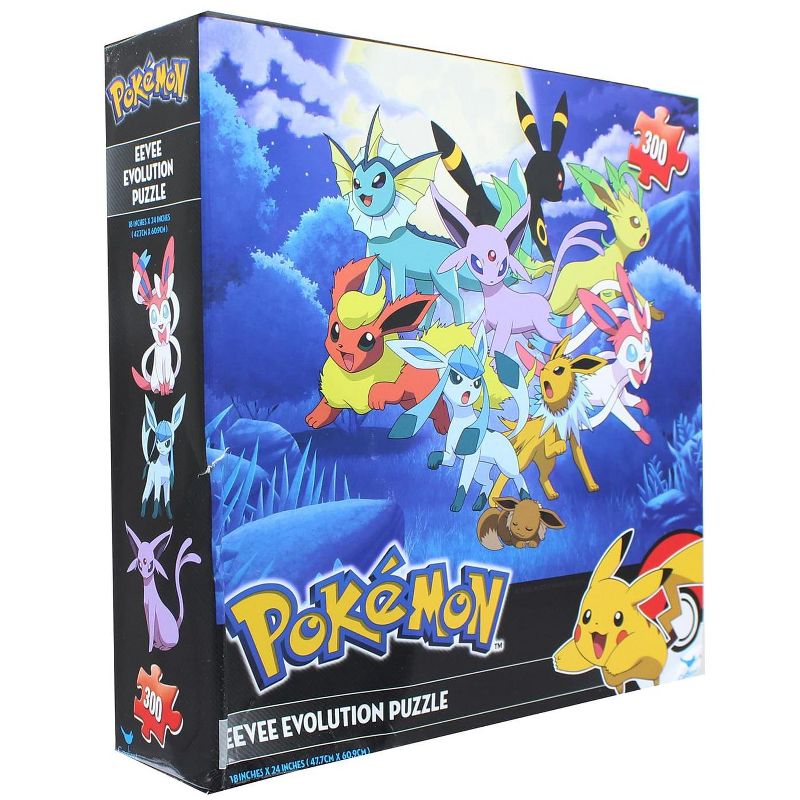 Spin Master Pokemon 300 Piece Jigsaw Puzzle | Eevee Evolution