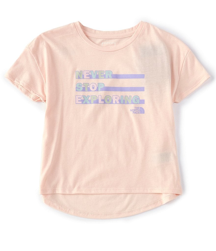The North Face Little/Big Girls 5-18 Short-Sleeve Never Stop Exploring Tee