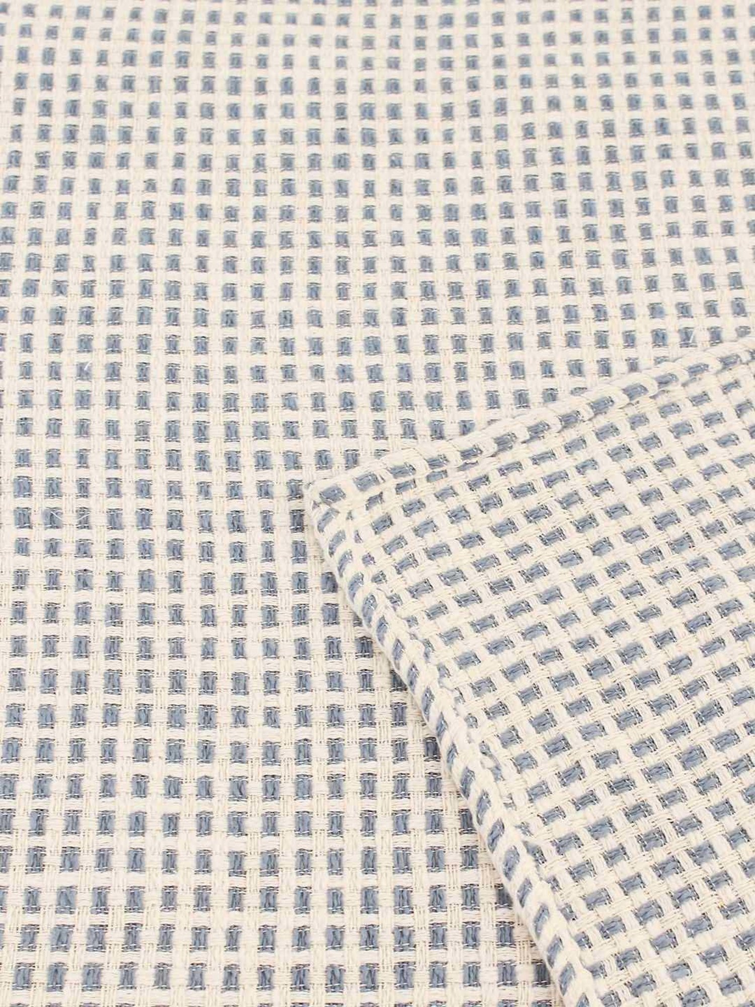 House This Girnar Dark Blue 150 TC Cotton Double Bedcover