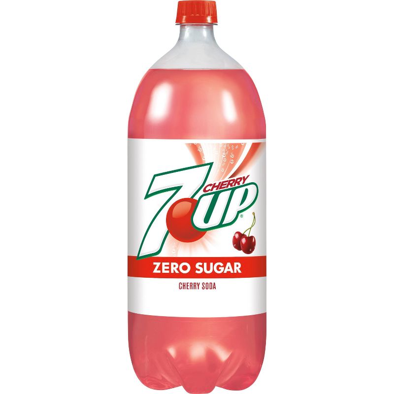 Diet 7UP Cherry Soda - 2 L Bottle
