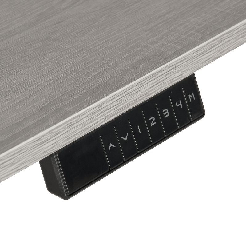 Automatic Sit To Stand Desk Gray - Techni Mobili