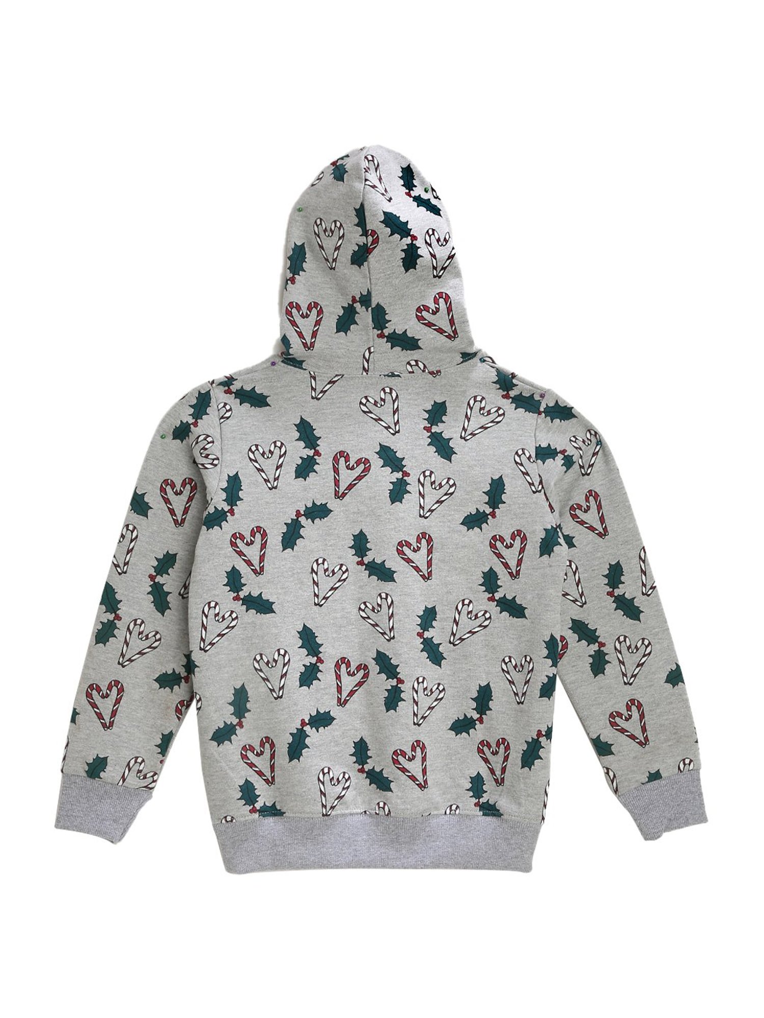 Kids Craft Grey Printed Hoddie